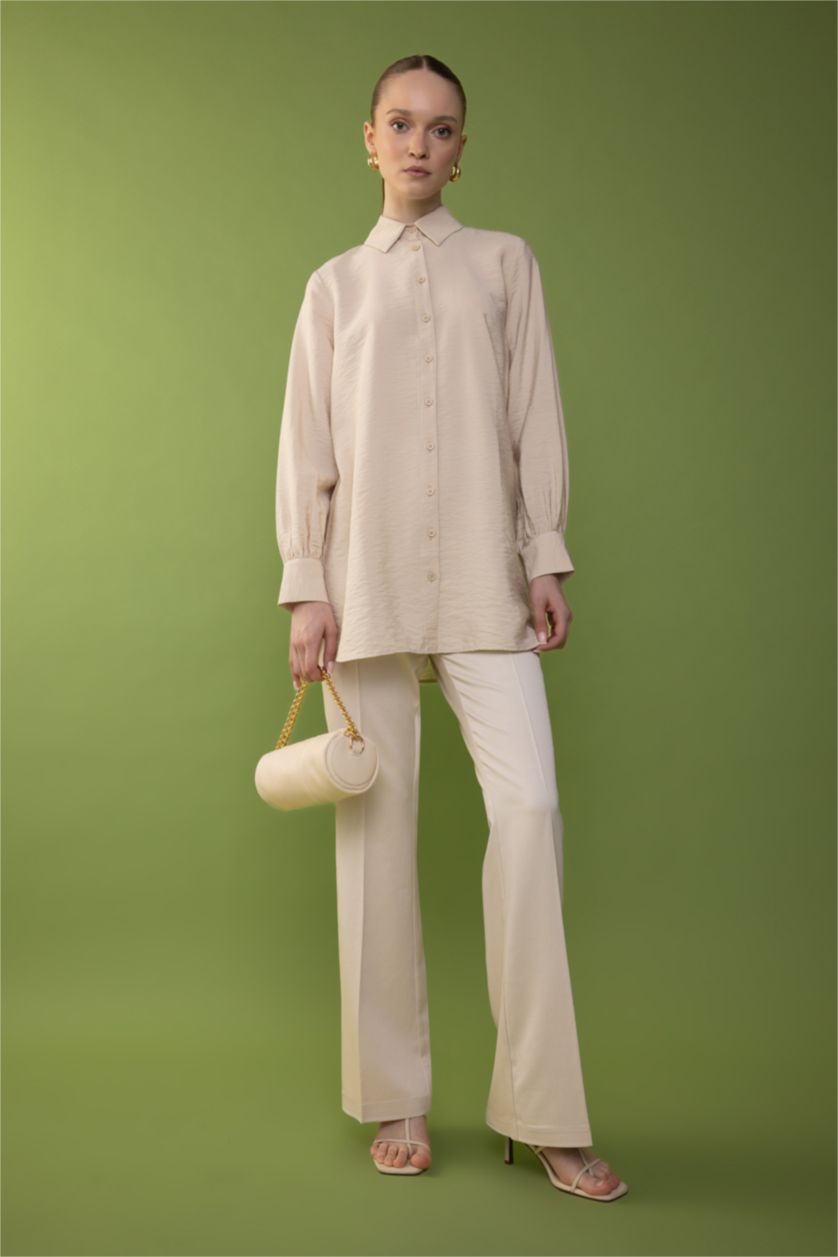 WOMAN Stone Regular Fit Long Sleeve Tunic