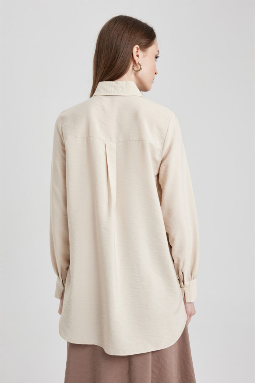 WOMAN Stone Regular Fit Long Sleeve Tunic