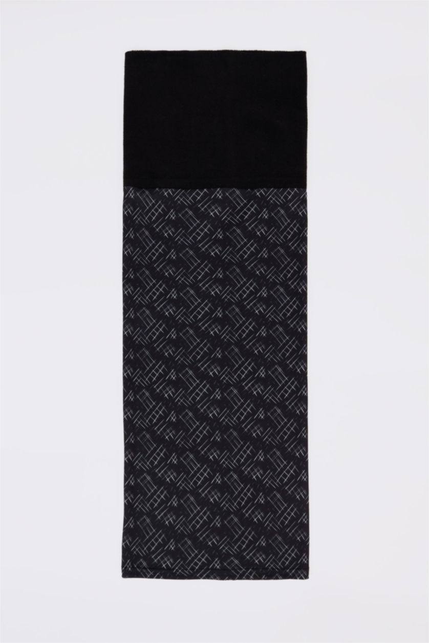 Мужчины Черный Шарф для мужчин