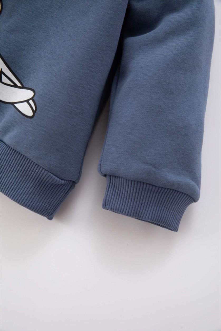 BABY BOY Dark Blue 2 piece Regular Fit Crew Neck Looney Tunes Licensed Set