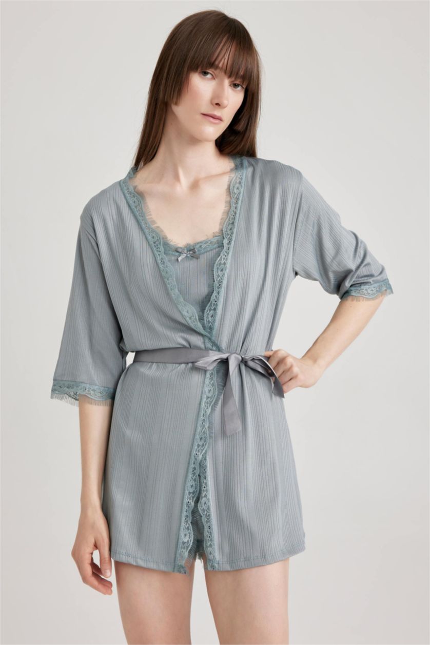 نساء نعناع Cotton Robe