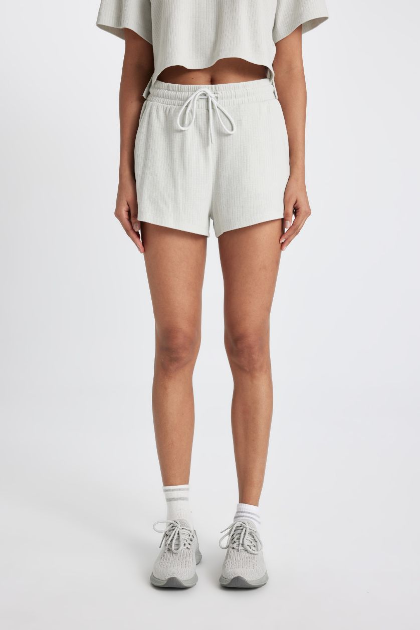 Әйелдерге Ашық сұр Шолақ шалбар