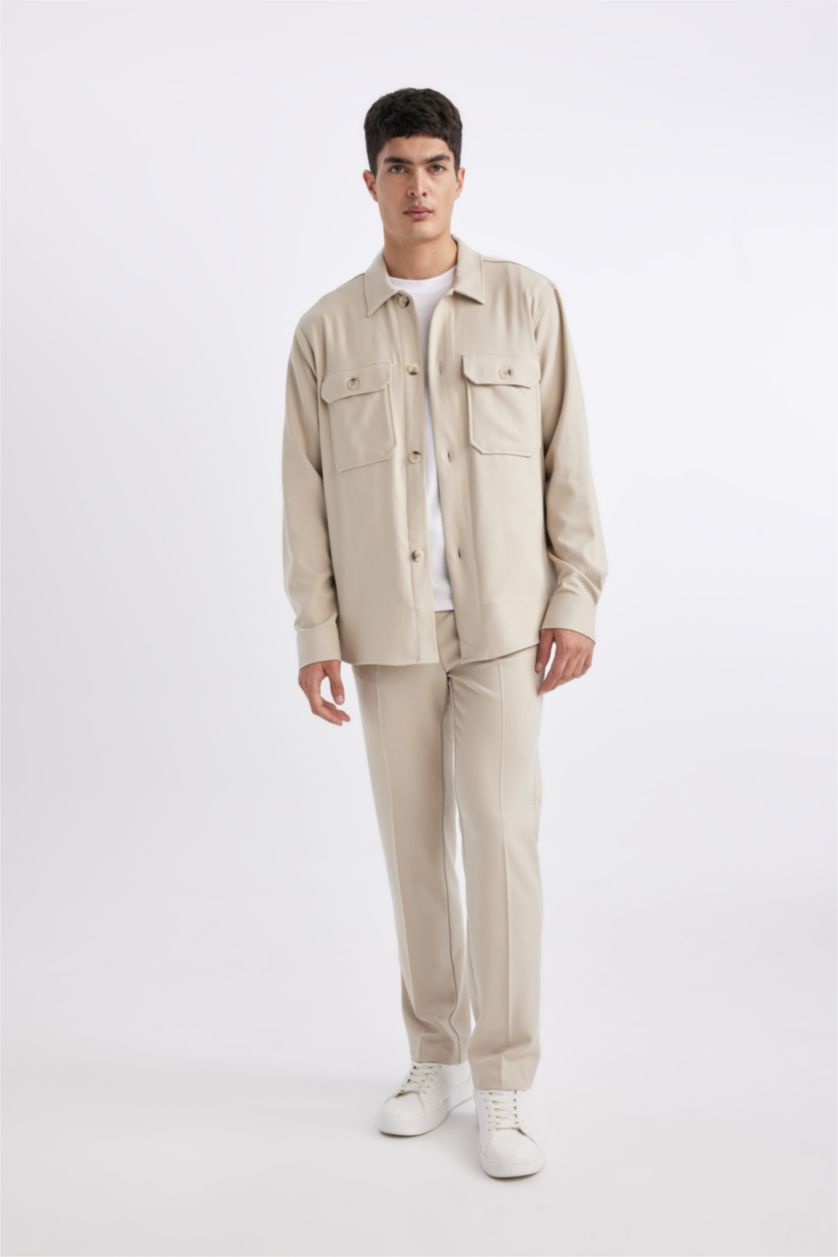 MAN Beige jogger Trousers