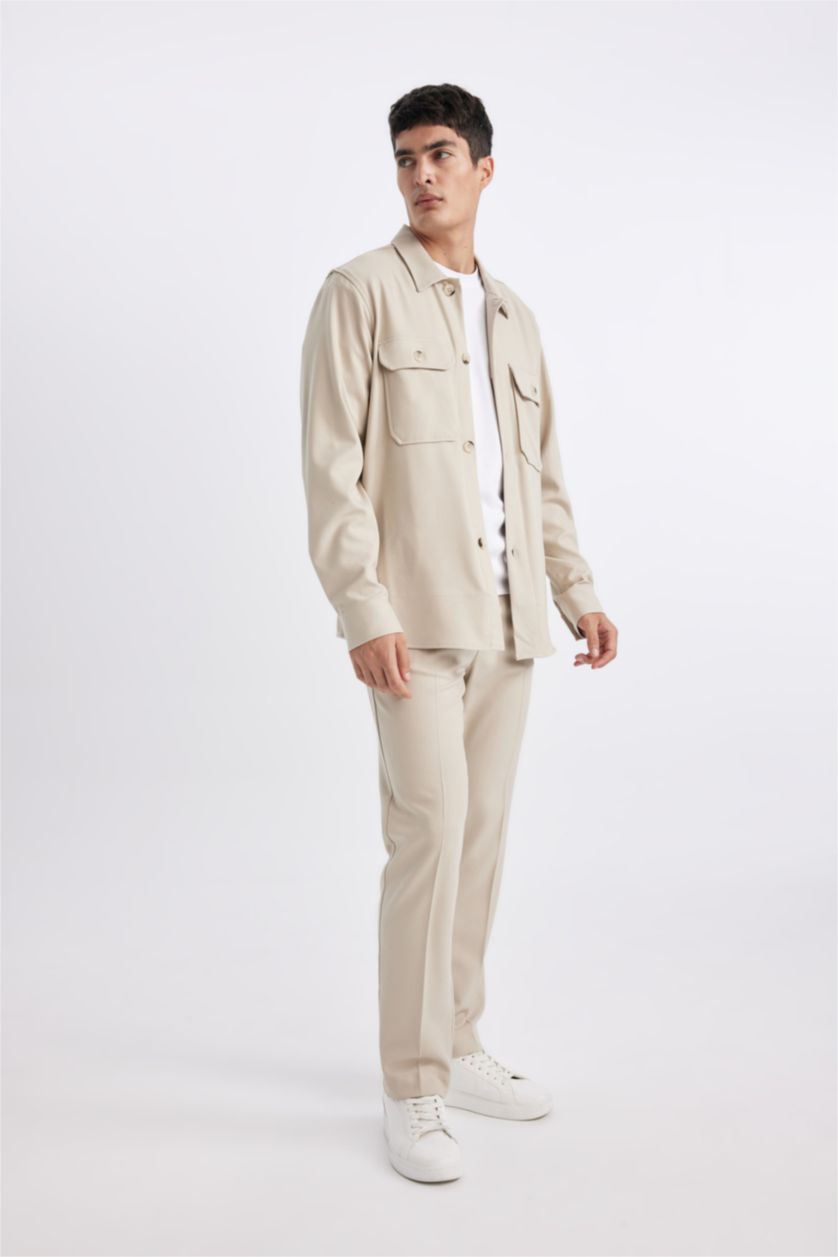 MAN Beige jogger Trousers