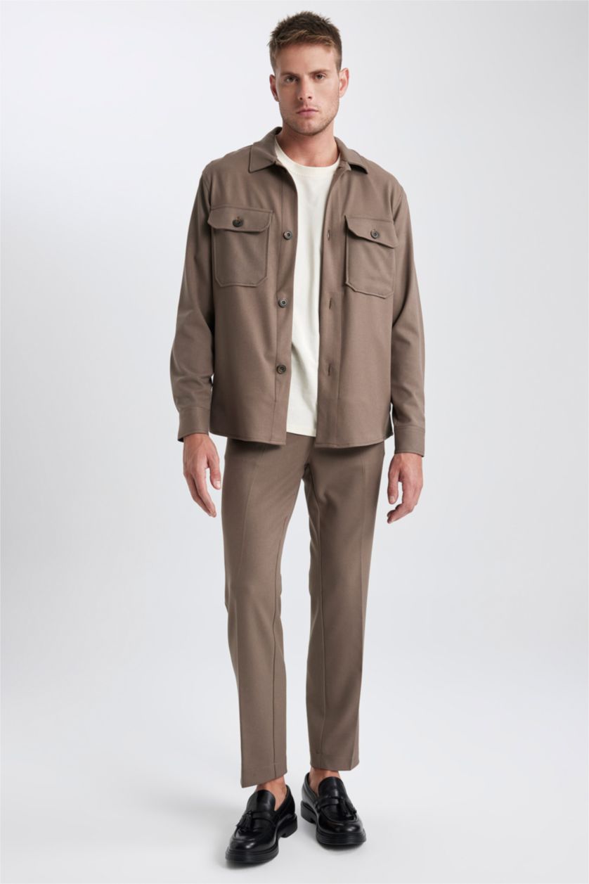 MAN Dark Grey Jogger All Way Stretch Trousers