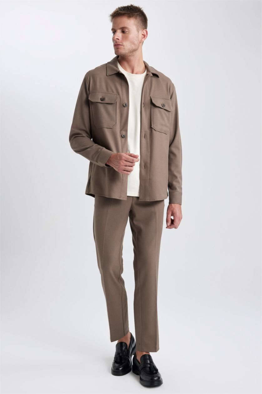 MAN Dark Grey Jogger All Way Stretch Trousers