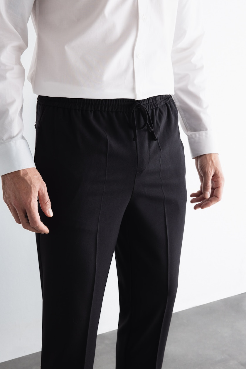Men Black jogger Trousers