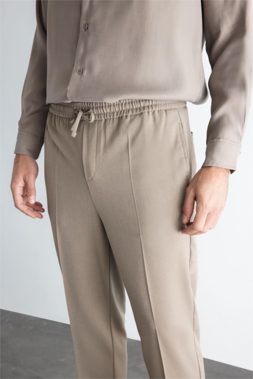 Мужчины Хаки Брюки джоггеры