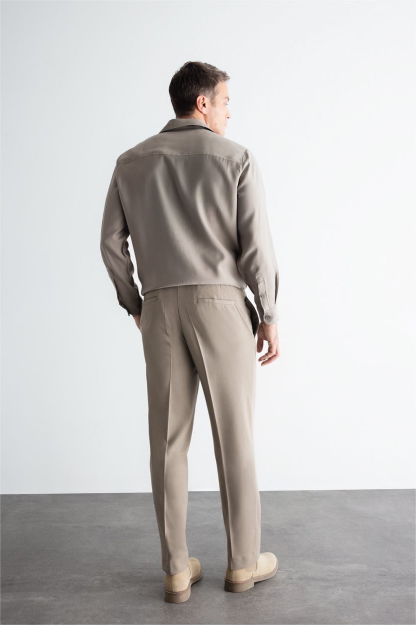 Мужчины Хаки Брюки джоггеры