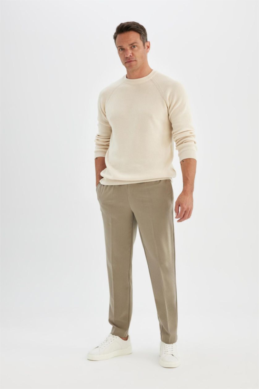 Мужчины Хаки Брюки джоггеры