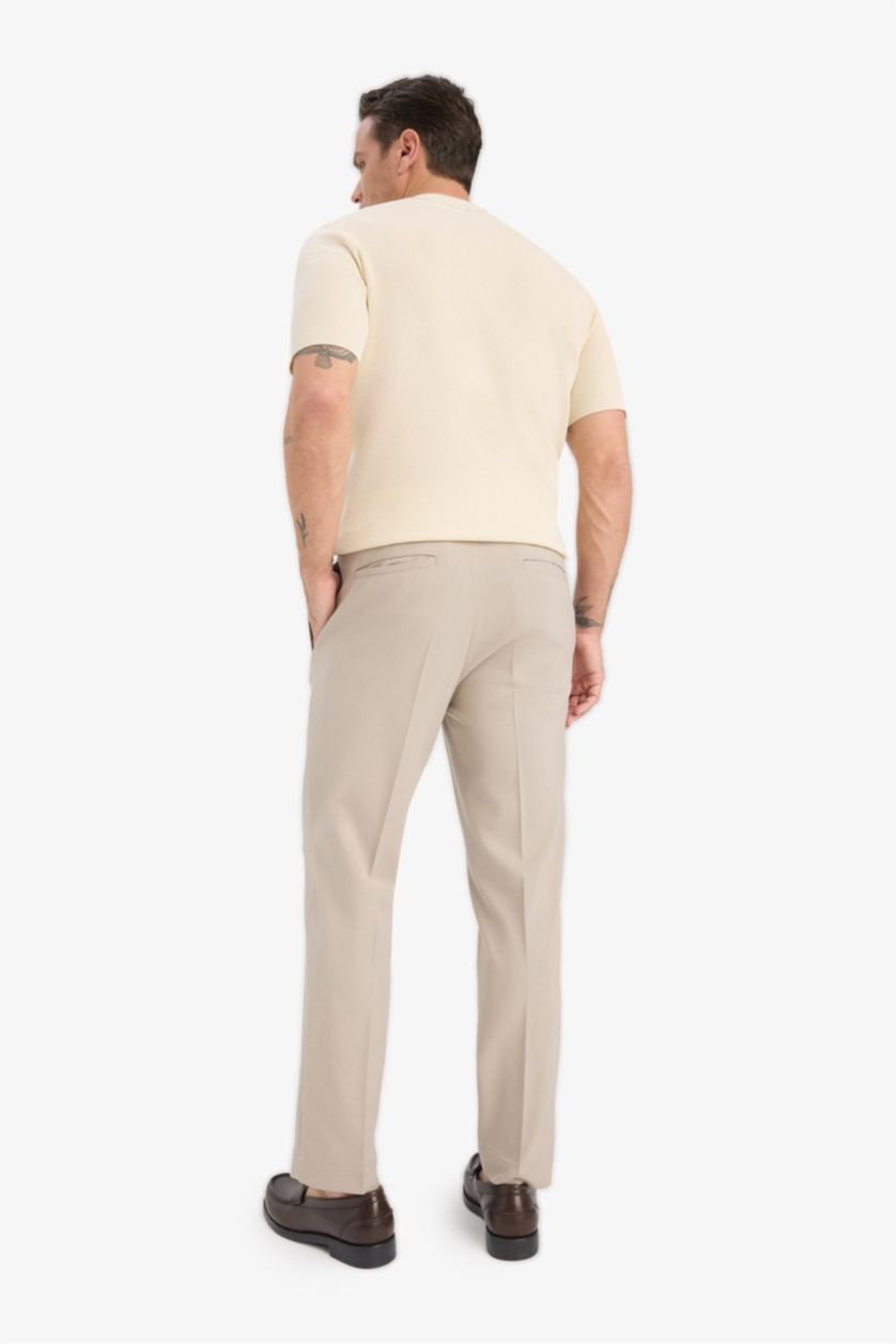 Men Grey Regular Fit Trousers