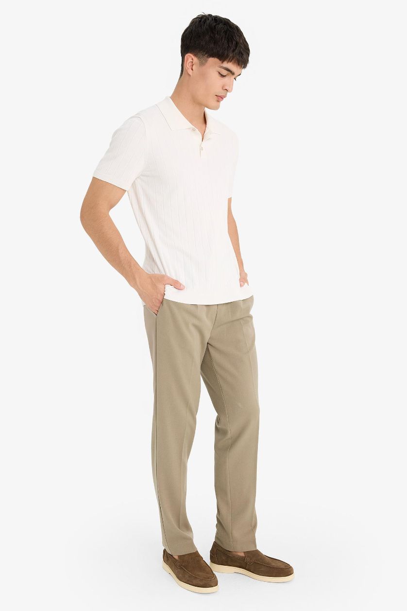 Ерлер хаки джоггер пішімі төрт жақты тұрақты етек Шалбар