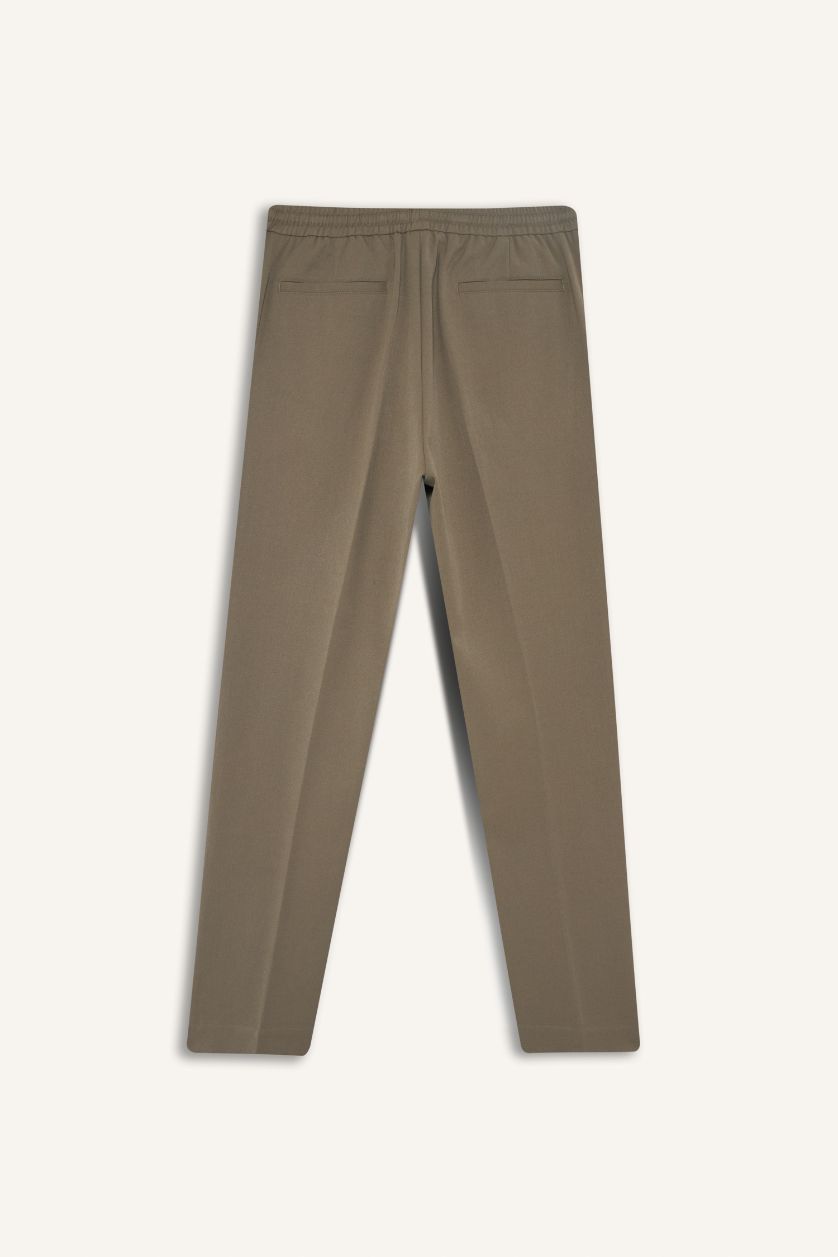 Ерлер хаки джоггер пішімі төрт жақты тұрақты етек Шалбар