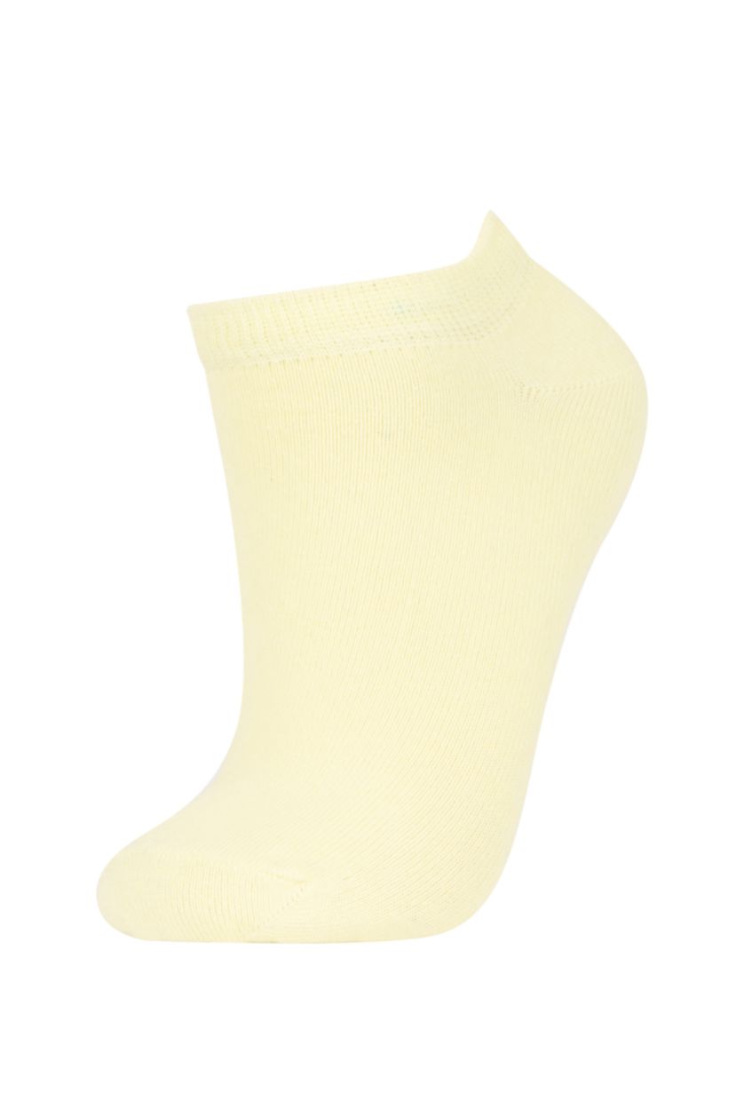 WOMAN Green Women 3 Pack Cotton Booties Socks