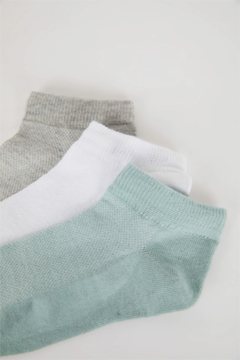 WOMAN SOFT 3 piece Cotton Short Socks
