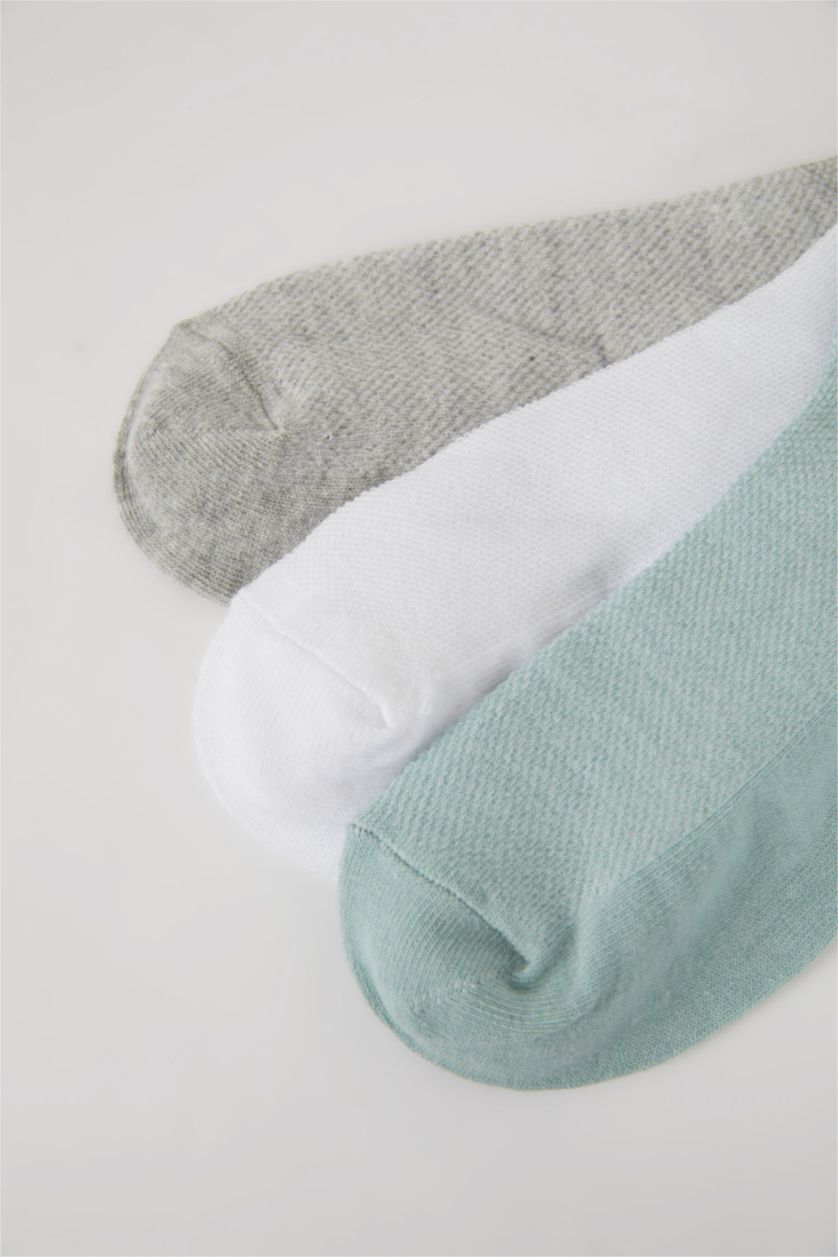 WOMAN SOFT 3 piece Cotton Short Socks