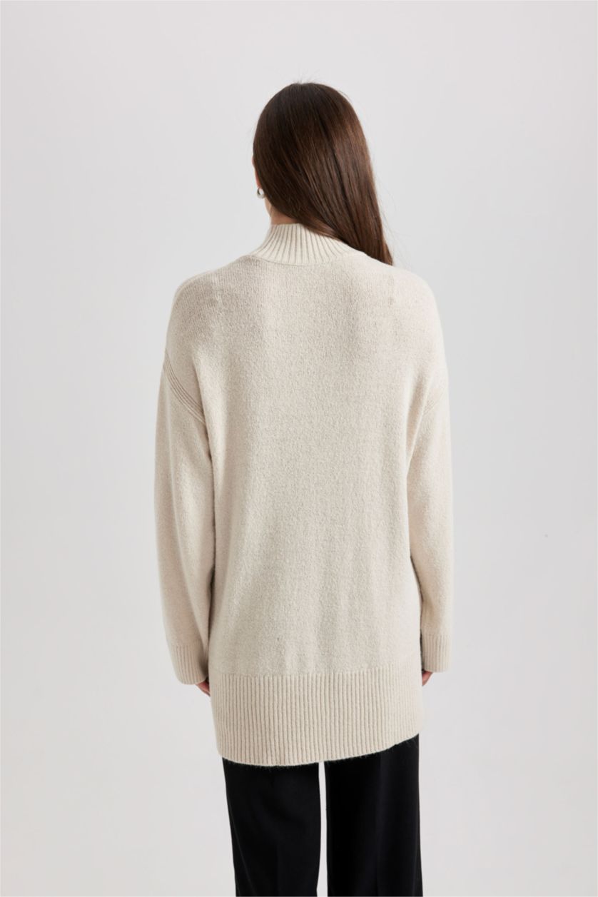 Woman Ecru Regular Fit Tunic