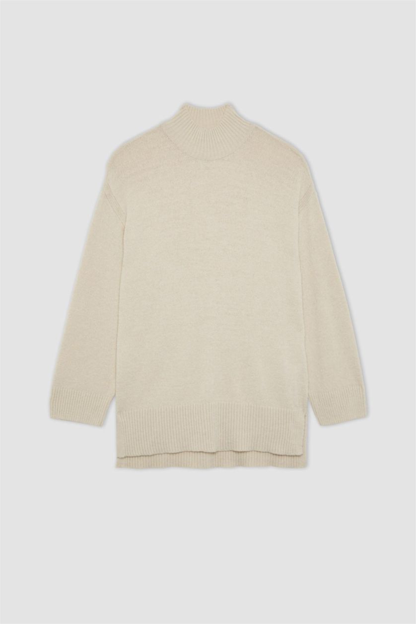 Woman Ecru Regular Fit Tunic
