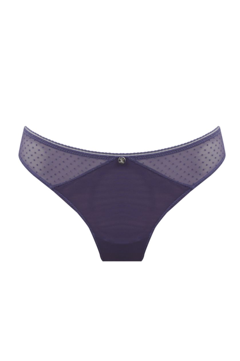 FEMME Violet Glisser Dentelle String De Fall In Love