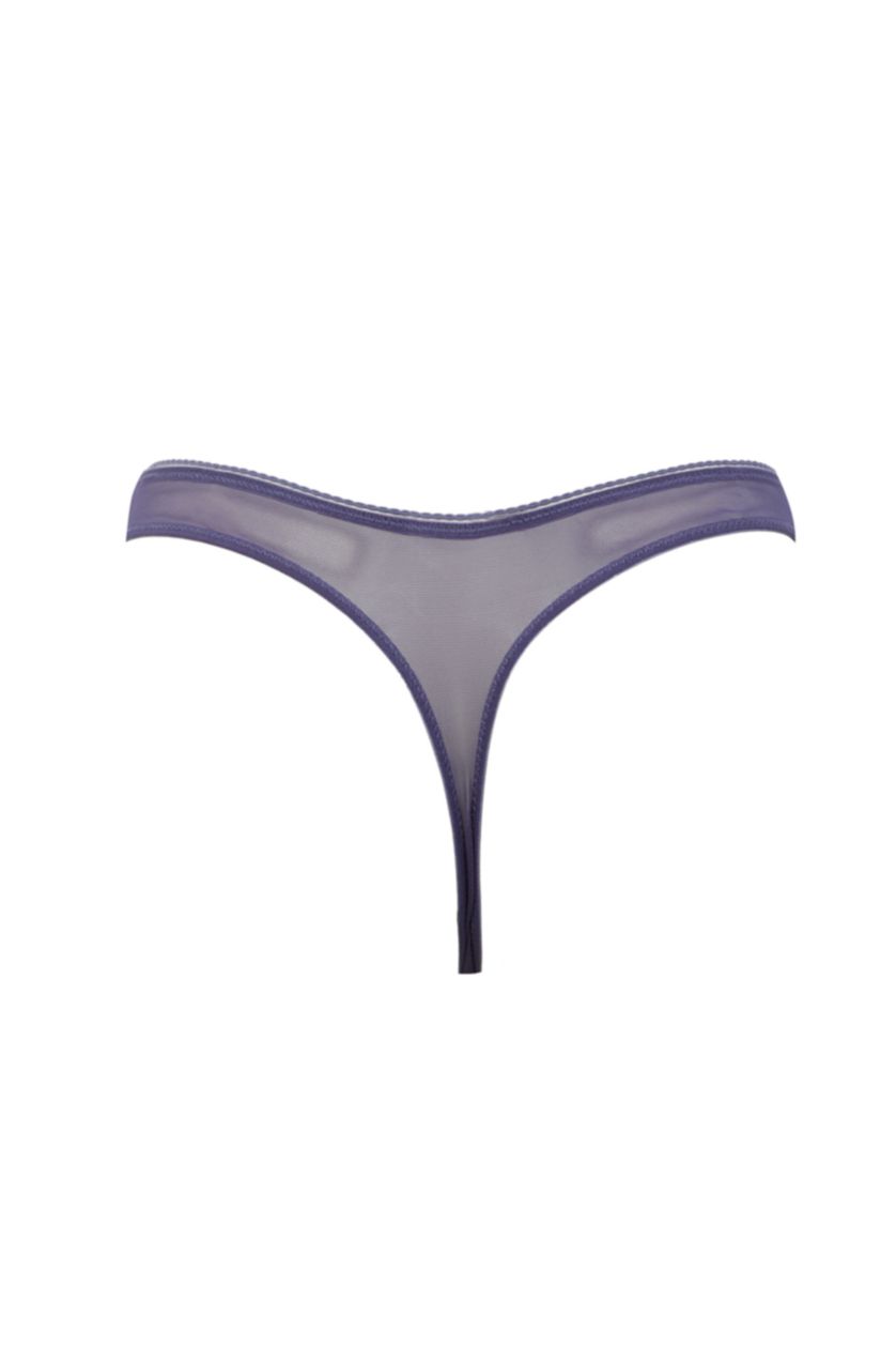FEMME Violet Glisser Dentelle String De Fall In Love