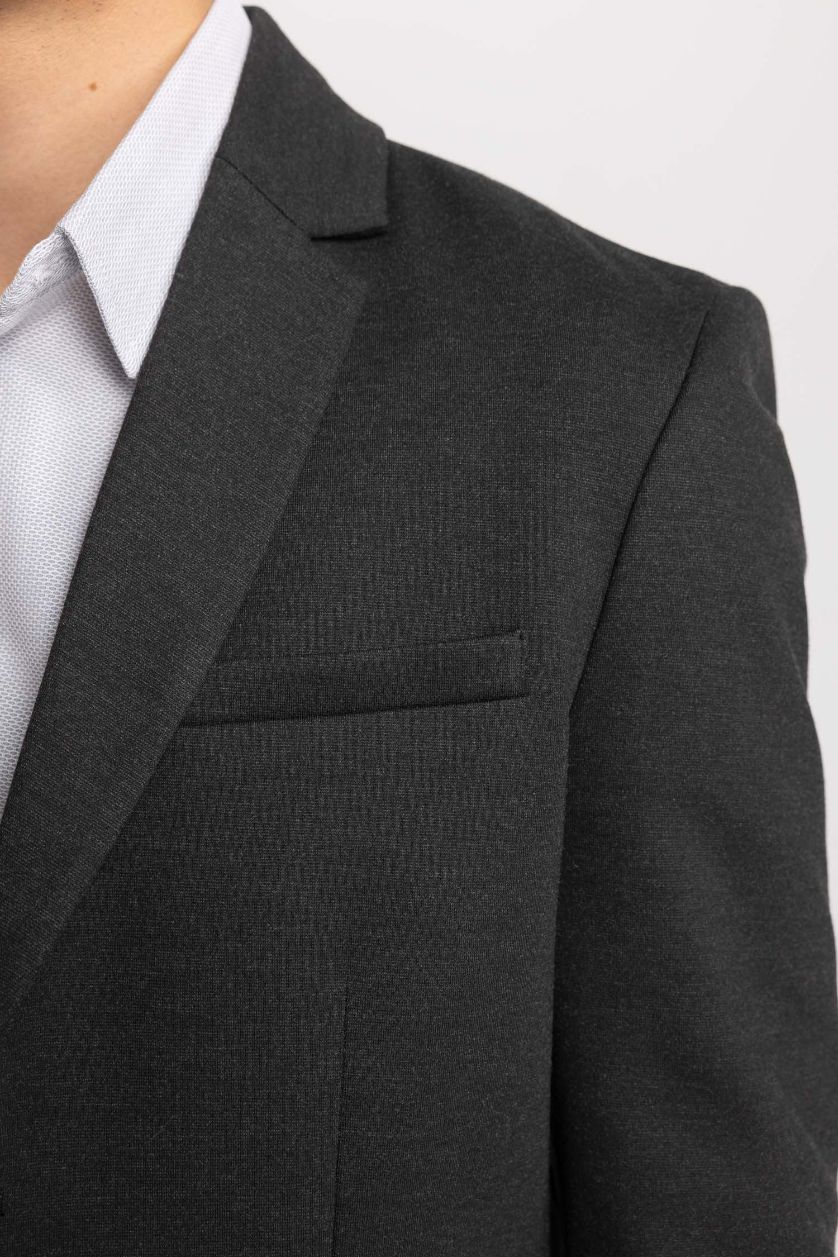 MAN Anthracite Melange Modern Fit Blazer