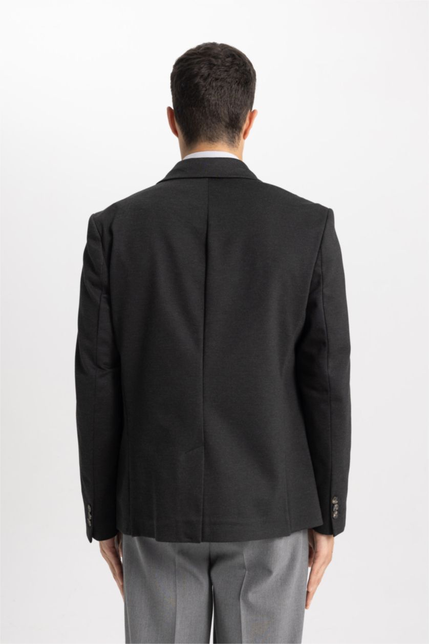 MAN Anthracite Melange Modern Fit Blazer