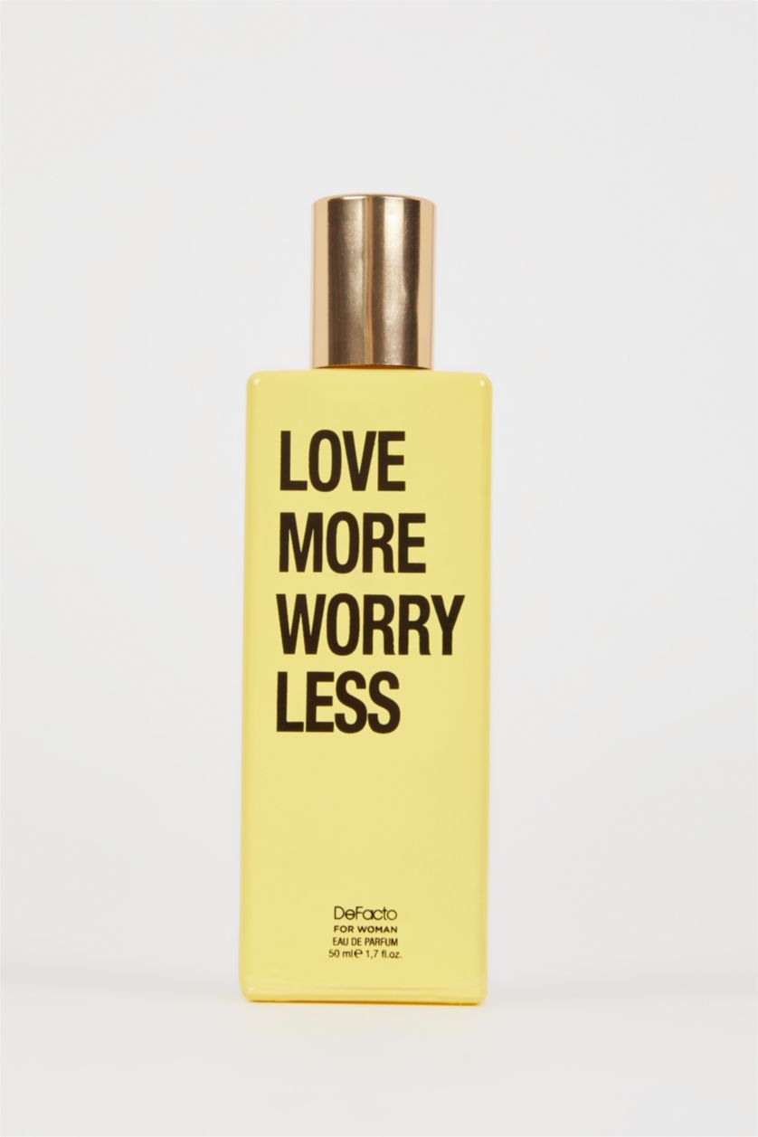 Kadın Açık Sarı Kadın Love More Worry Less Aromatik 50 ml Parfüm