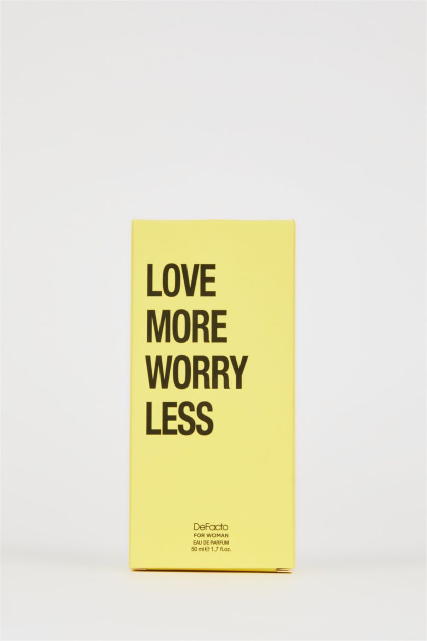 Kadın Açık Sarı Kadın Love More Worry Less Aromatik 50 ml Parfüm