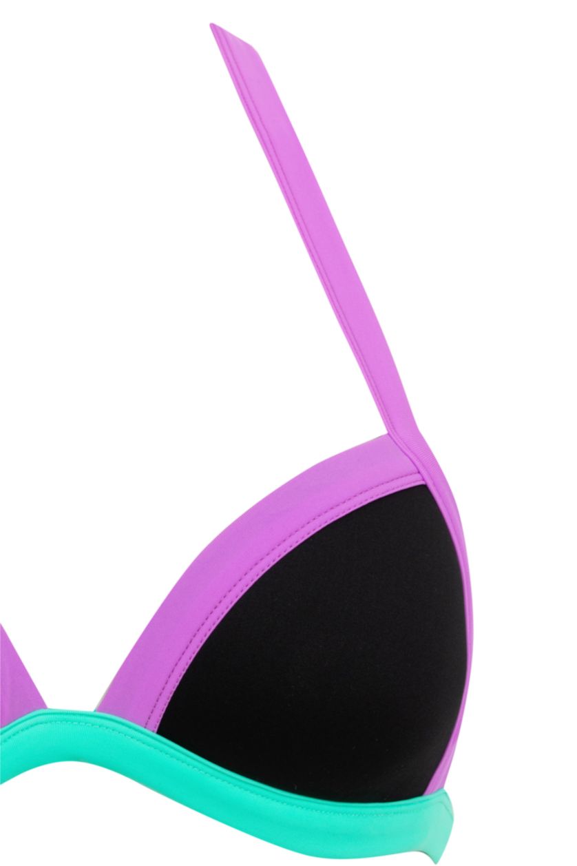 نساء أسود بيكيني توب مثلث قصة عادية Fall In Love