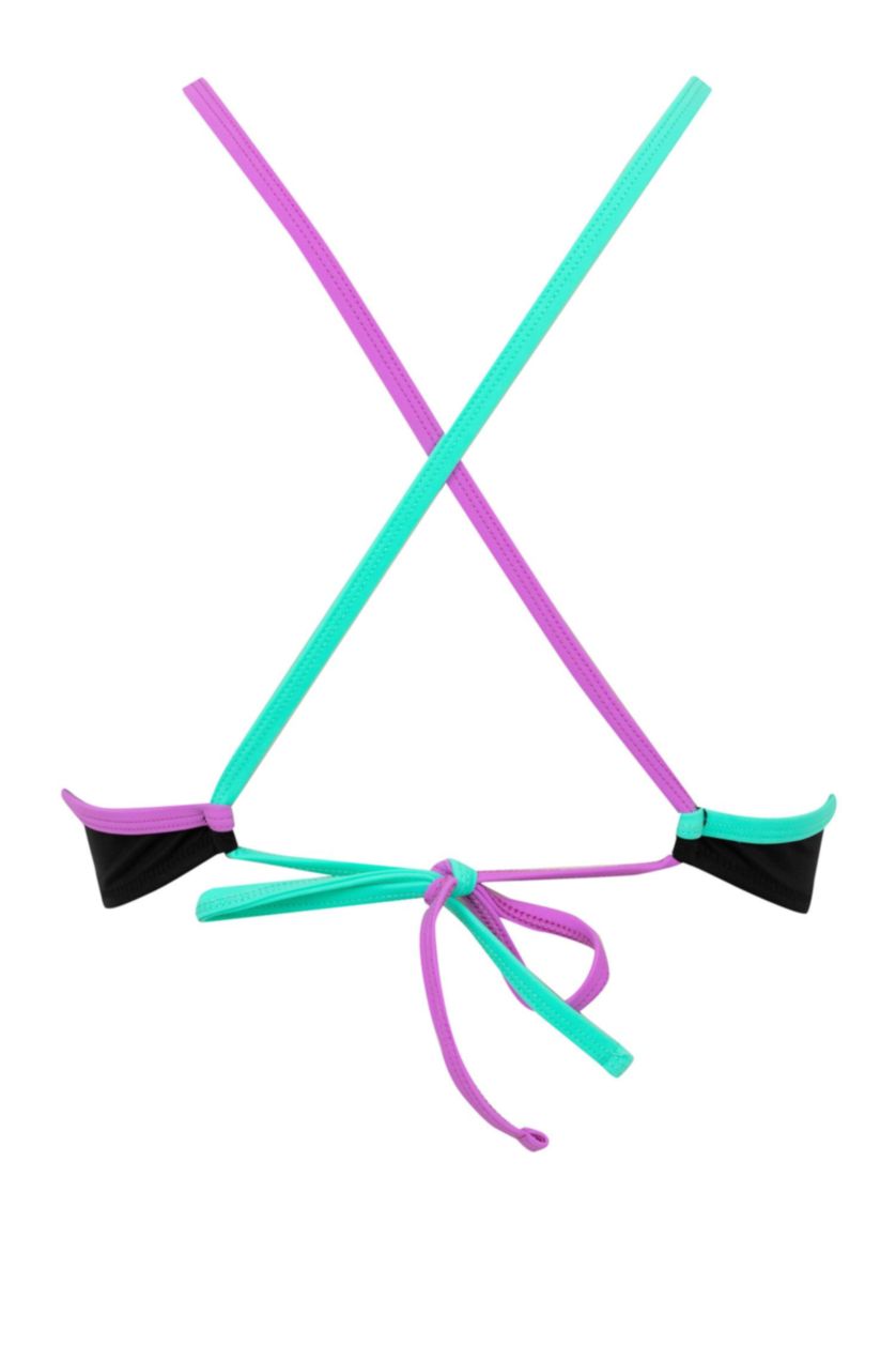 نساء أسود توب بكيني بقصة عادية من Fall In Love