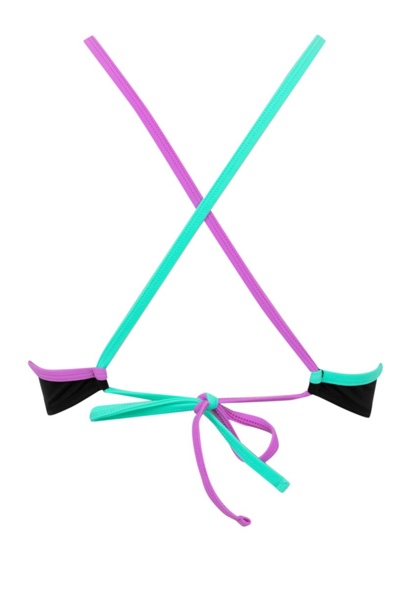 نساء أسود توب بكيني بقصة عادية من Fall In Love