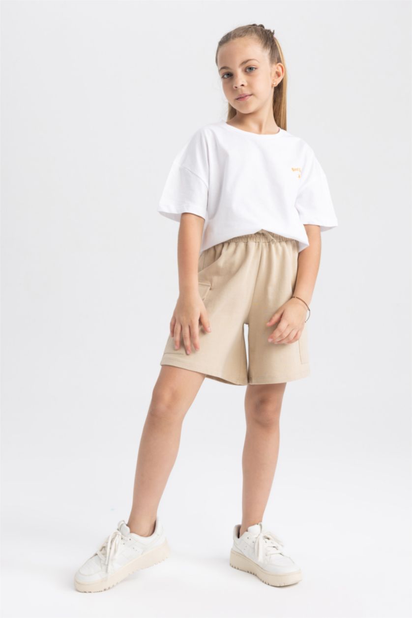 Girls & Teens Sand Girl Cargo Fit Shorts