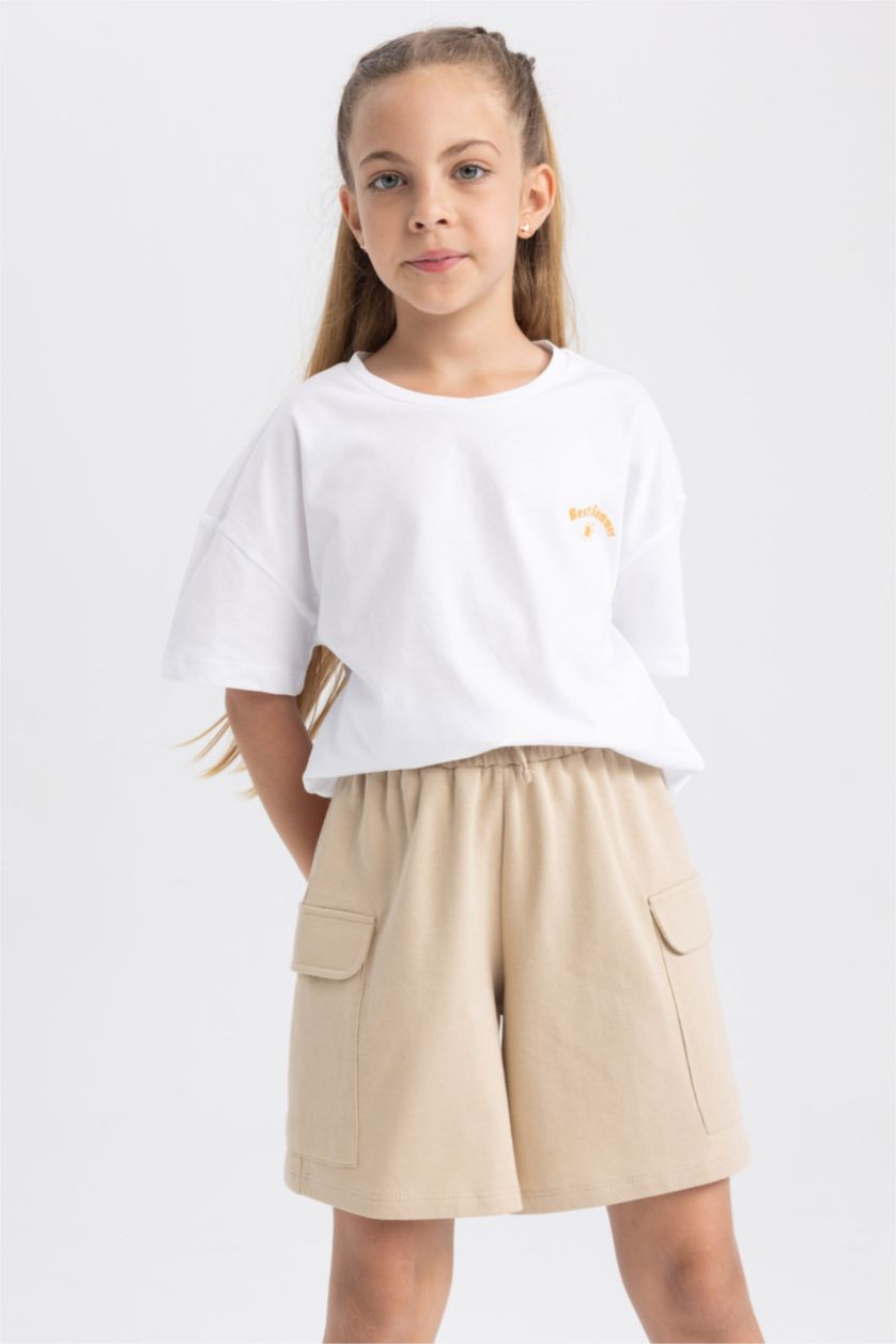 Girls & Teens Sand Girl Cargo Fit Shorts