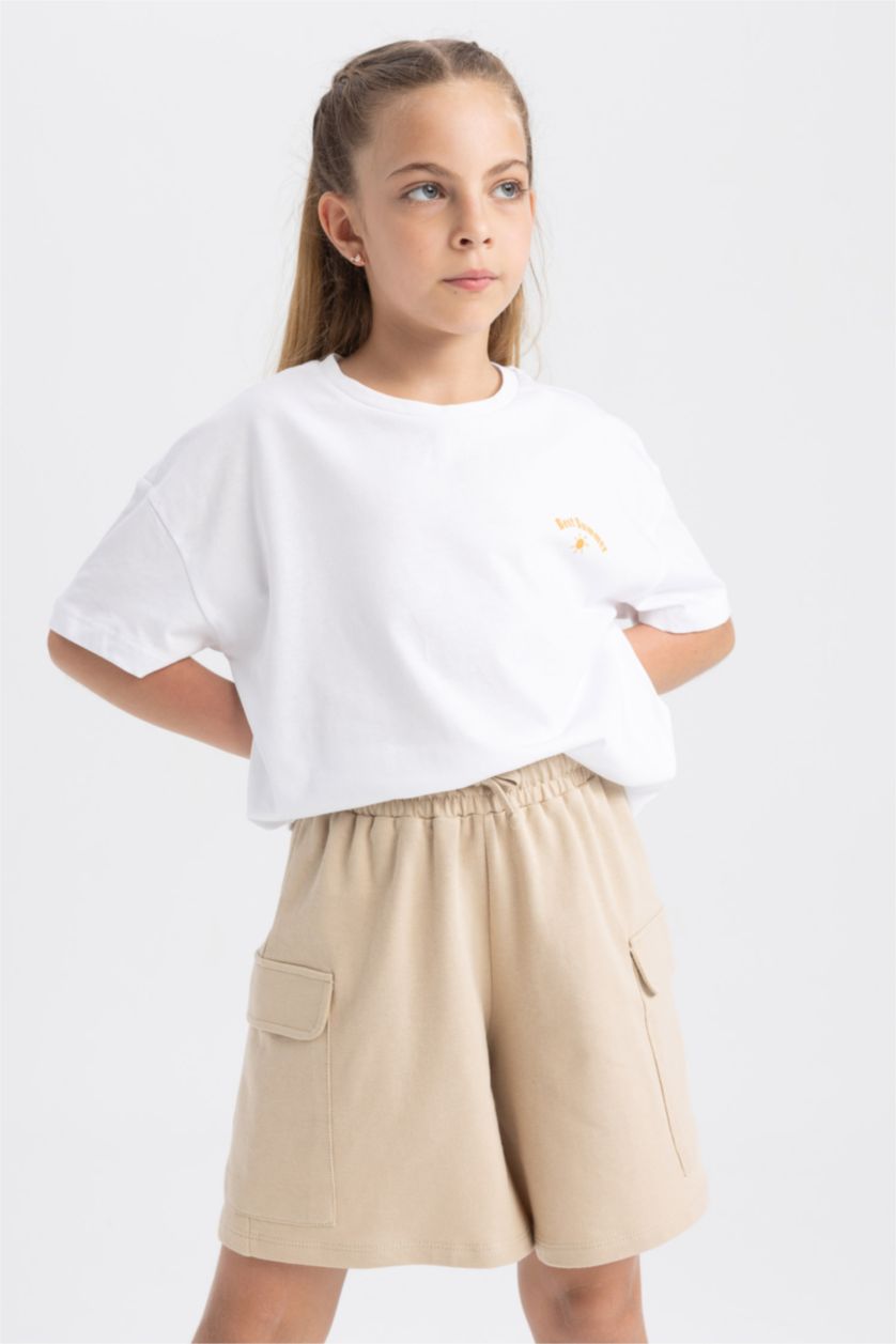 Girls & Teens Sand Girl Cargo Fit Shorts