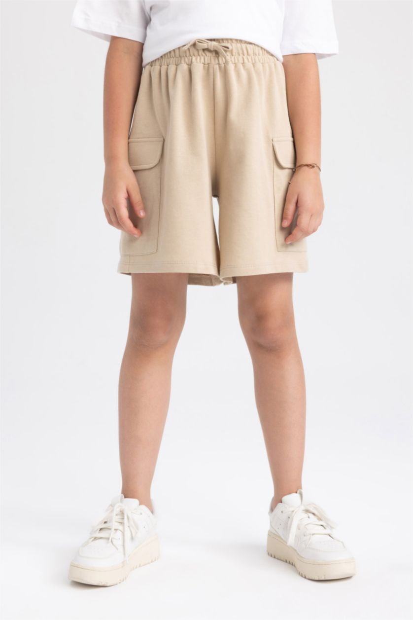 Girls & Teens Sand Girl Cargo Fit Shorts