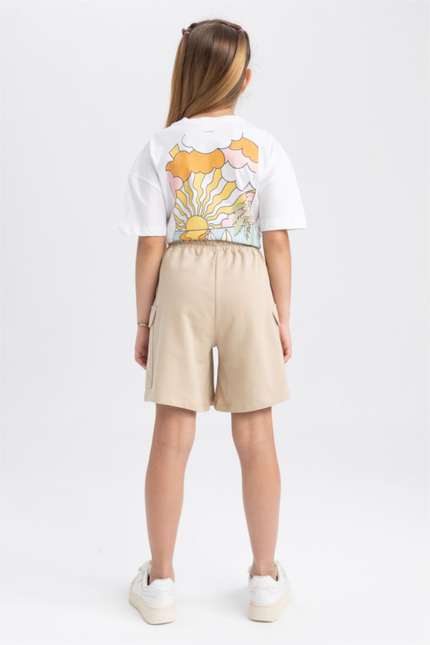 Girls & Teens Sand Girl Cargo Fit Shorts