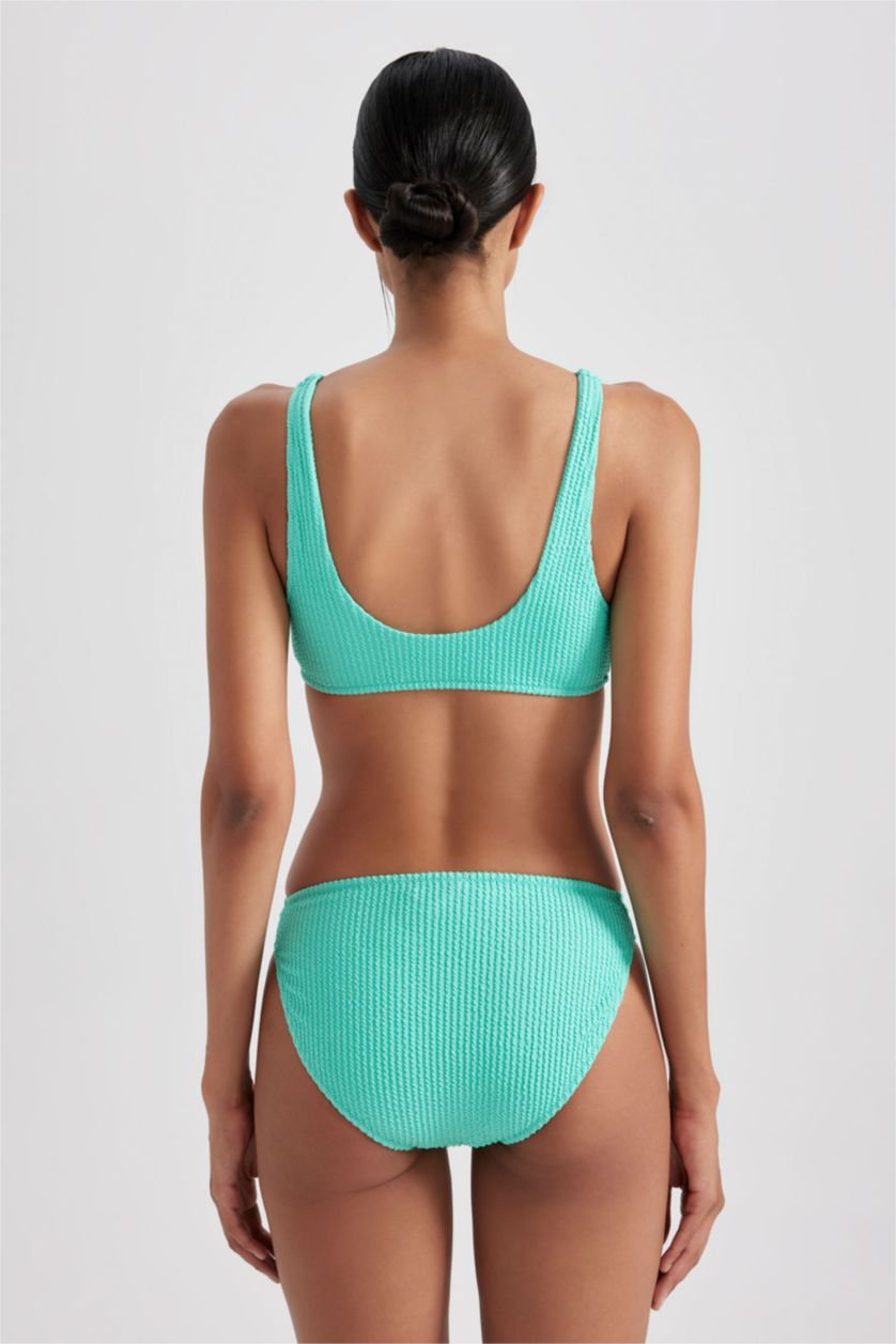 نساء Parlak Açık Yeşiil اندر بيكيني قصة عادية من Fall In Love