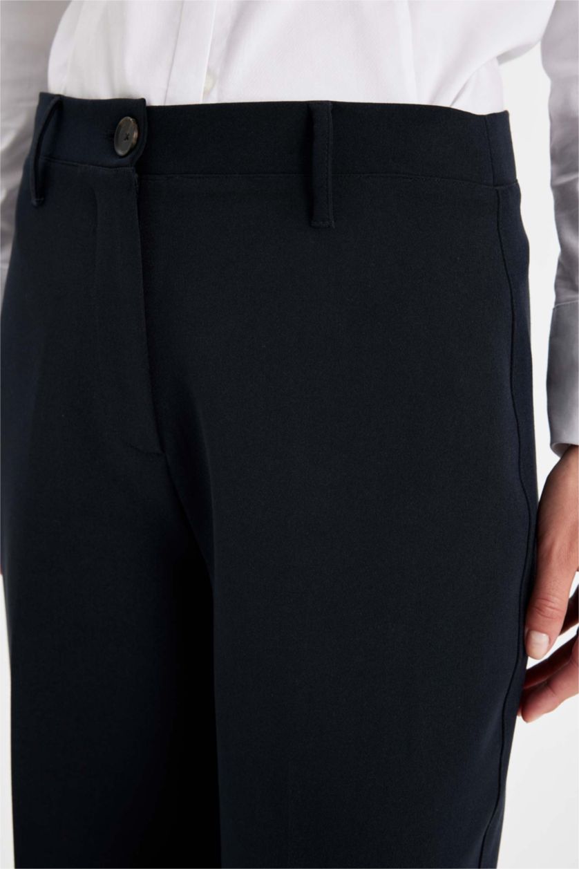 WOMAN NAVY Wide Leg Wide Leg Trousers