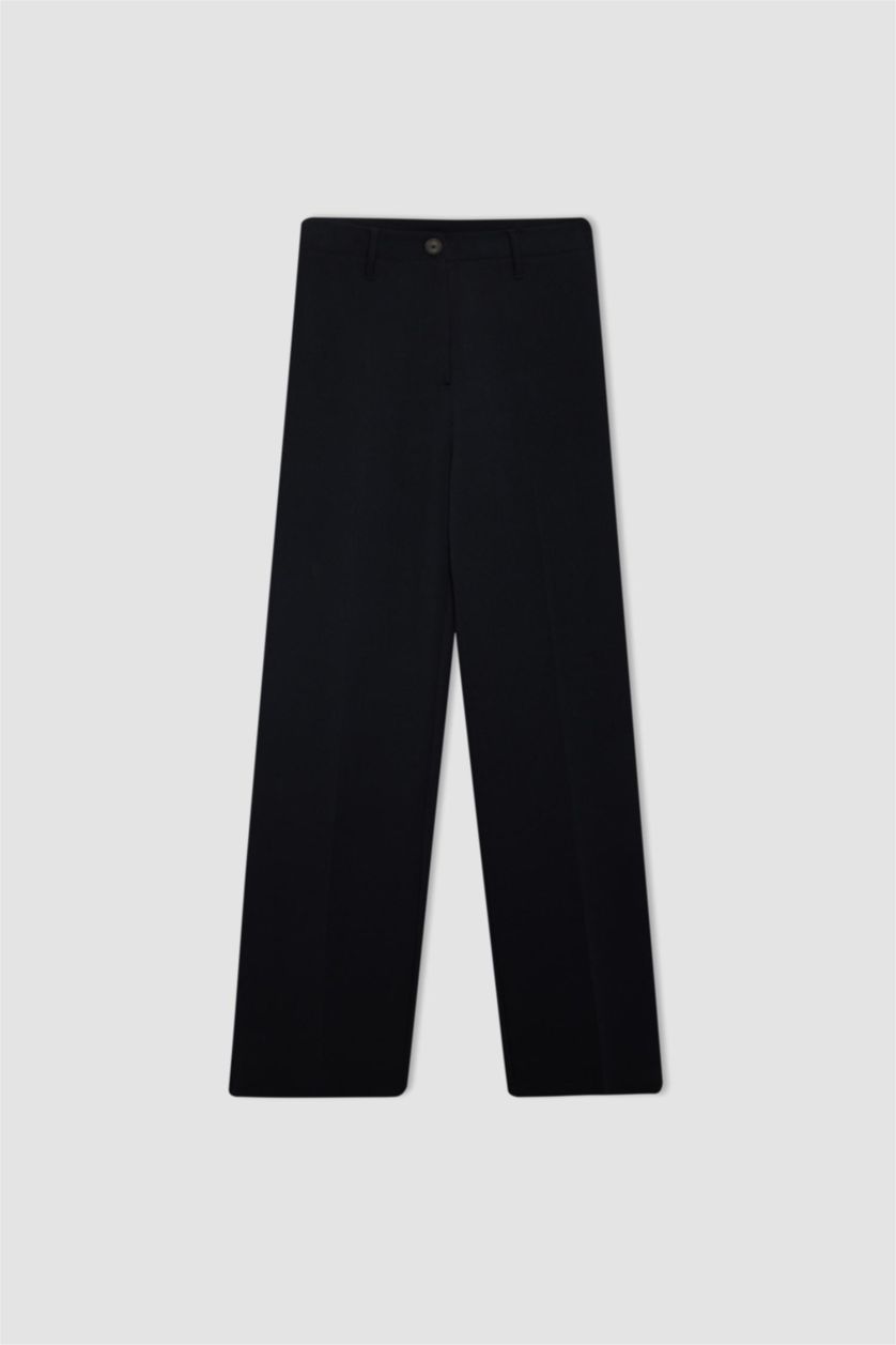 WOMAN NAVY Wide Leg Wide Leg Trousers