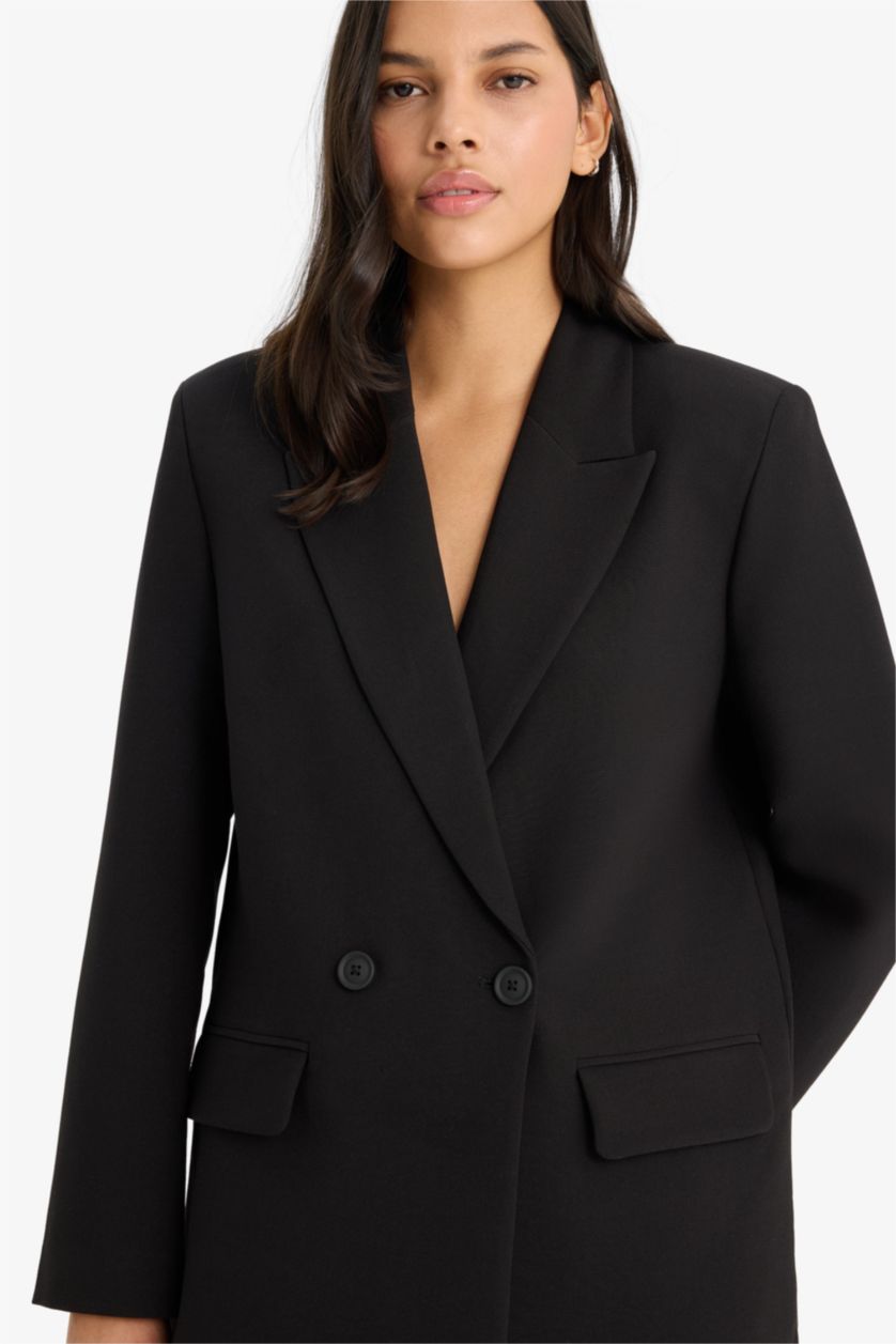 WOMAN Black Oversize Fit Blazer