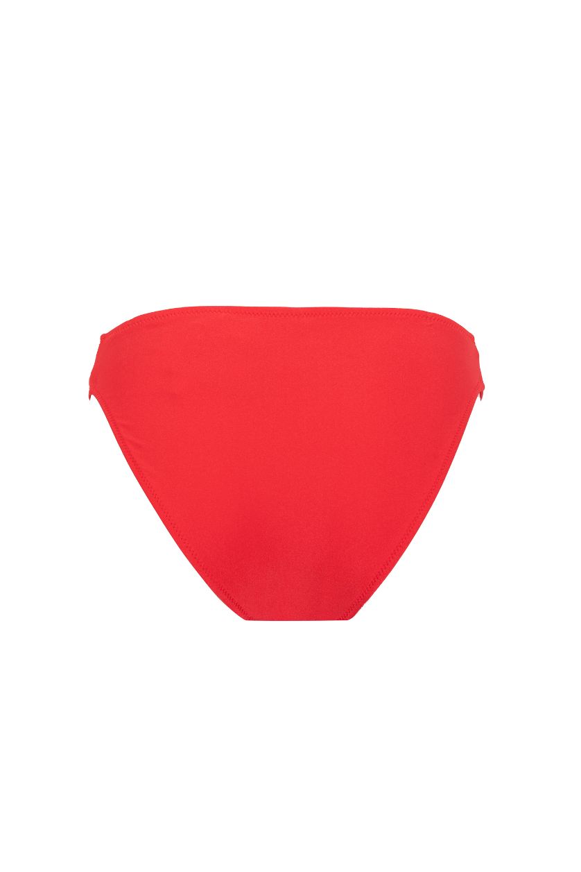 Kadın Kırmızı Regular Fit Bikini Alt