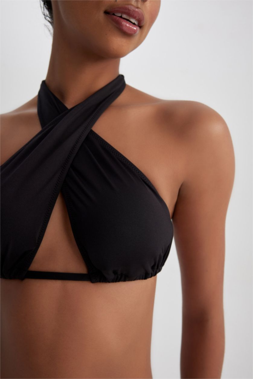 Kadın Siyah Bikini Üstü