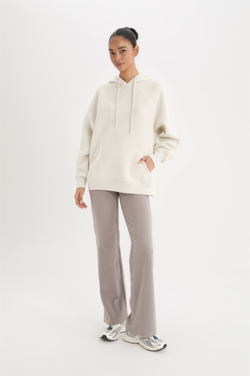 WOMAN Stone Oversize Fit Long Sleeve Sweatshirt