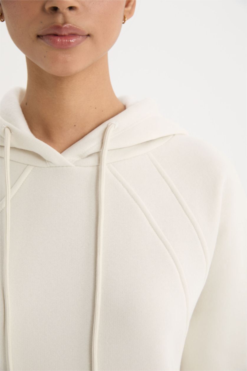 WOMAN Stone Oversize Fit Long Sleeve Sweatshirt