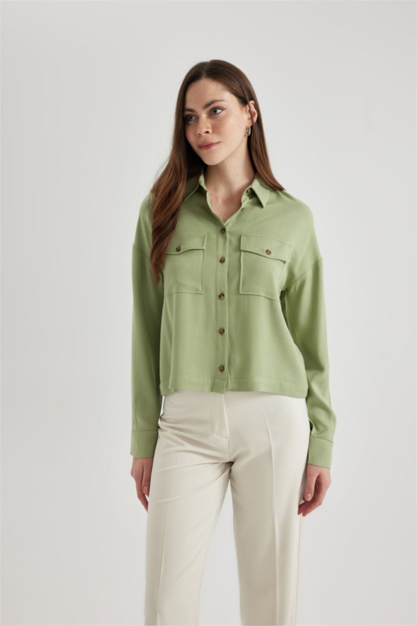 FEMME Vert Regular Fit Belmando Long Sleeve Shirt