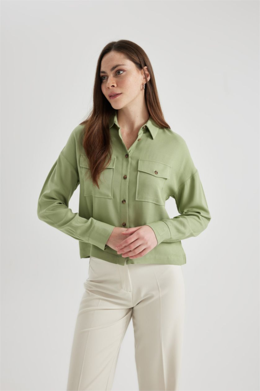 FEMME Vert Regular Fit Belmando Long Sleeve Shirt