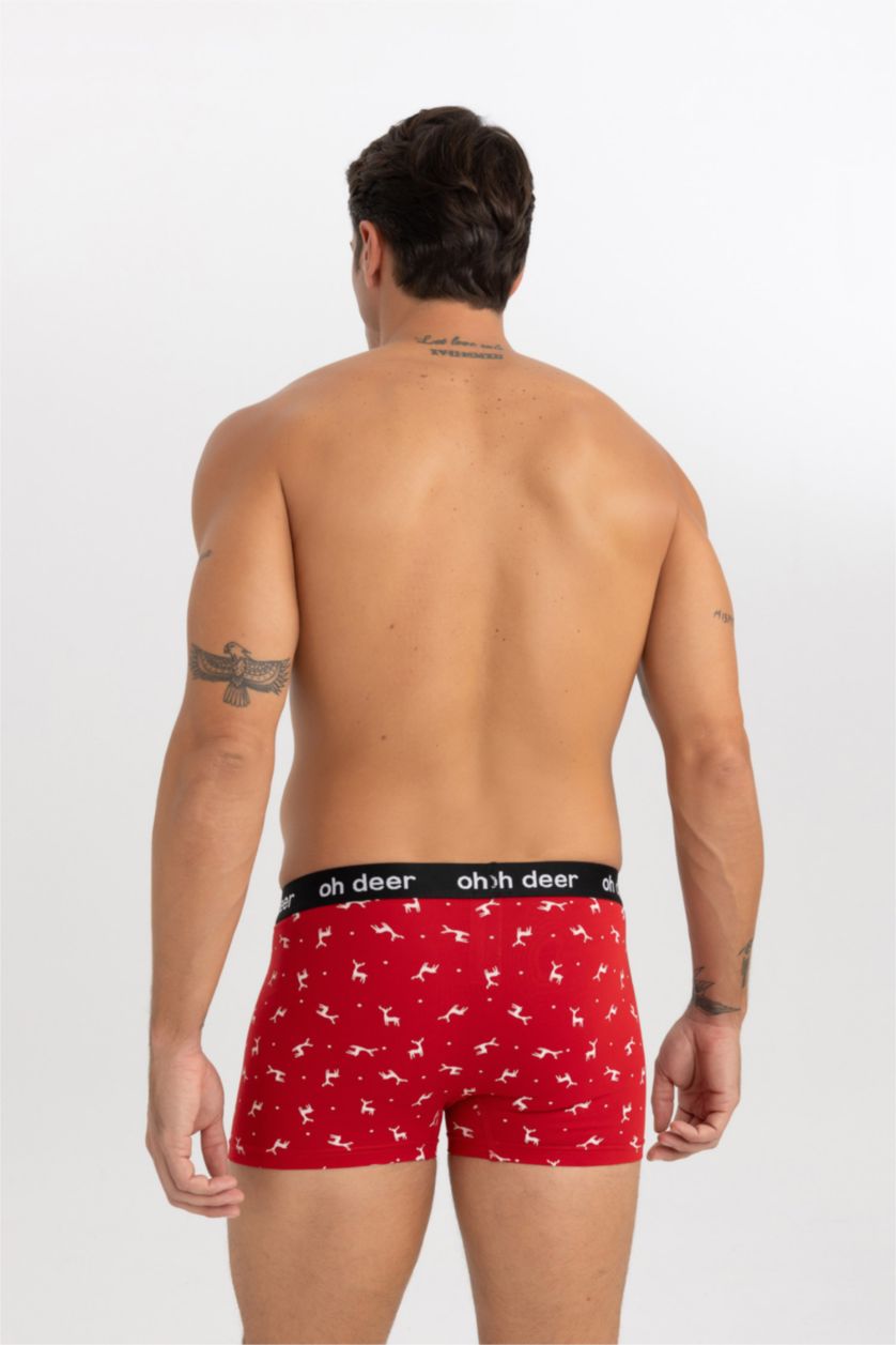 Мужчины Красный Боксеры стандартного кроя