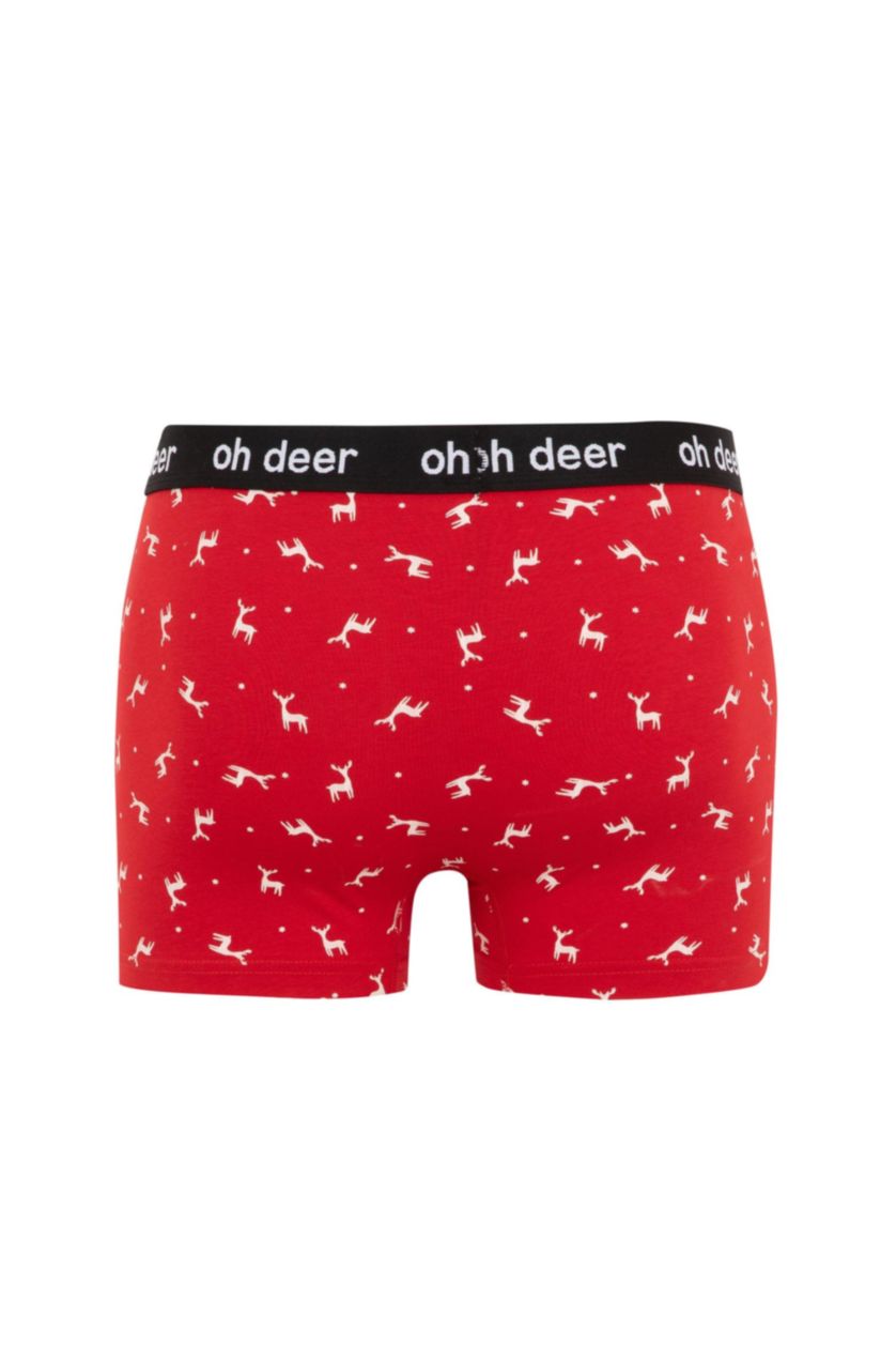 Мужчины Красный Боксеры стандартного кроя