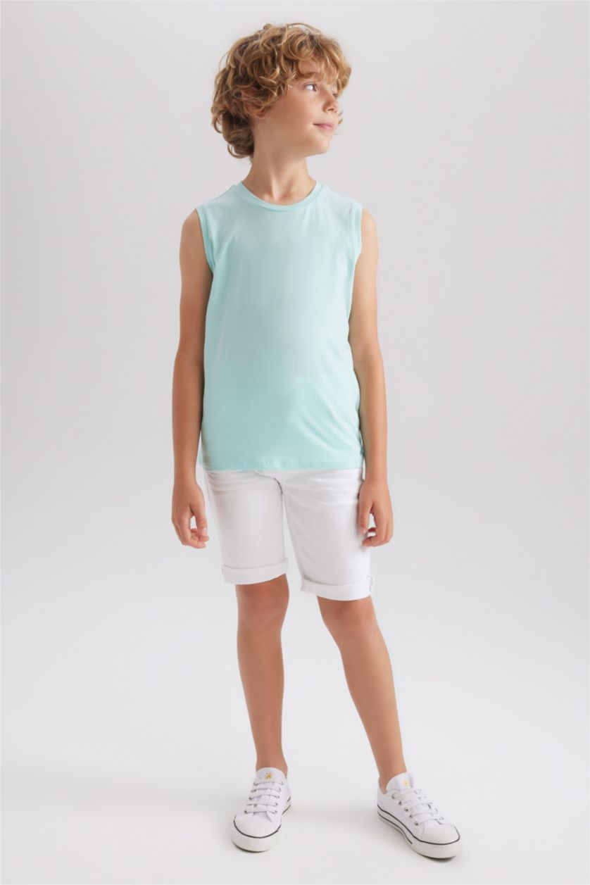 Boys & Teens Aqua Boy Regular Fit Tank Top