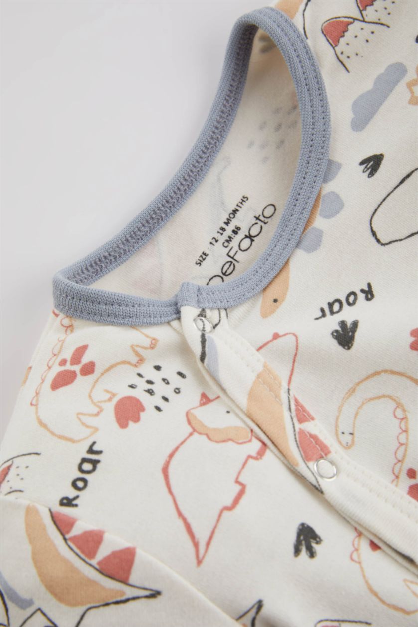 ХЛОПЧИК Бежевий Комбінезон довгий подıл для малюків хлопчиків